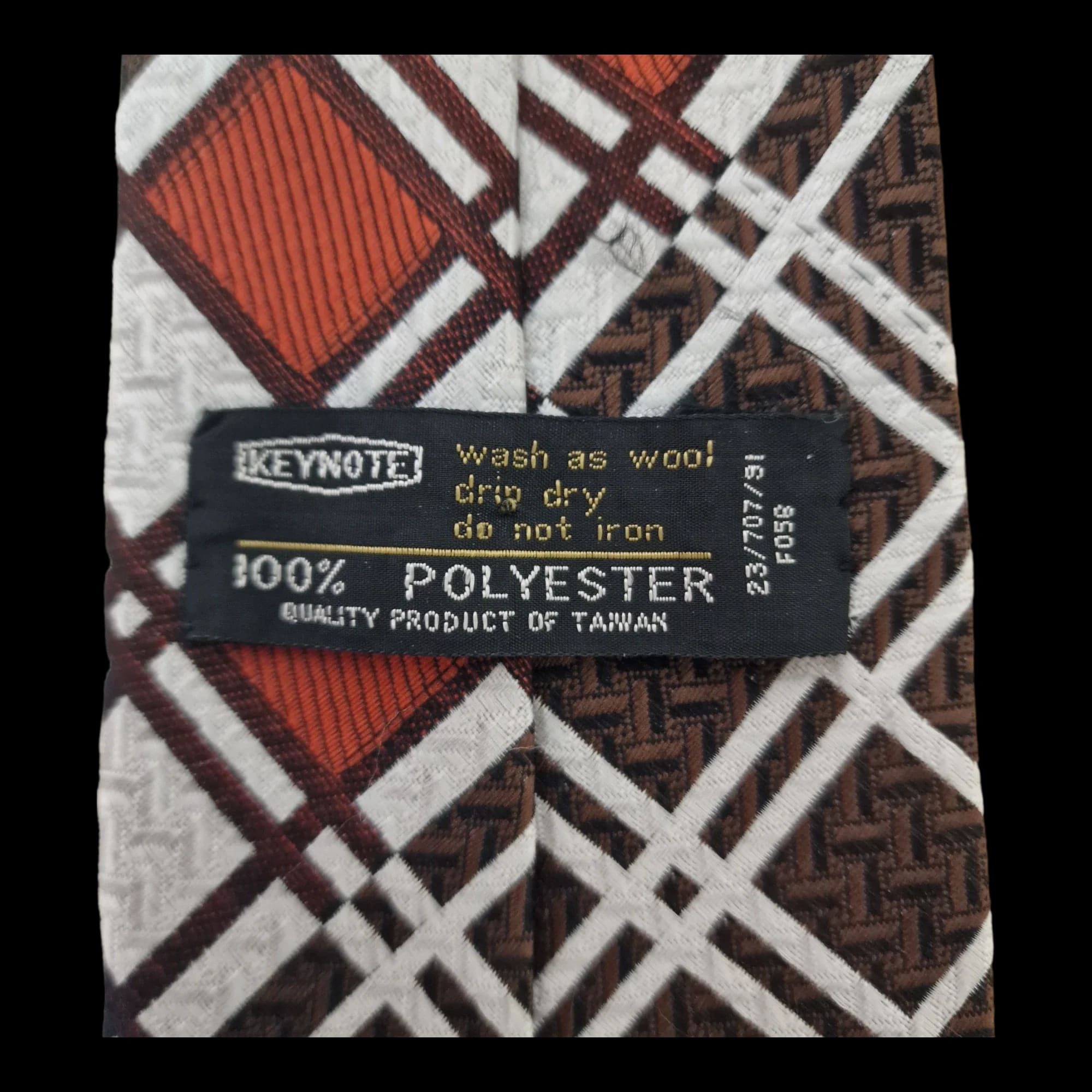 Vintage Keynote Diamond Necktie - Ties - 3 - 1349
